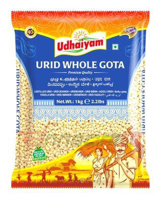 Udhaiyam Urid Whole Gota 1kg