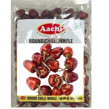 Aachi Round Chilli Whole 100g