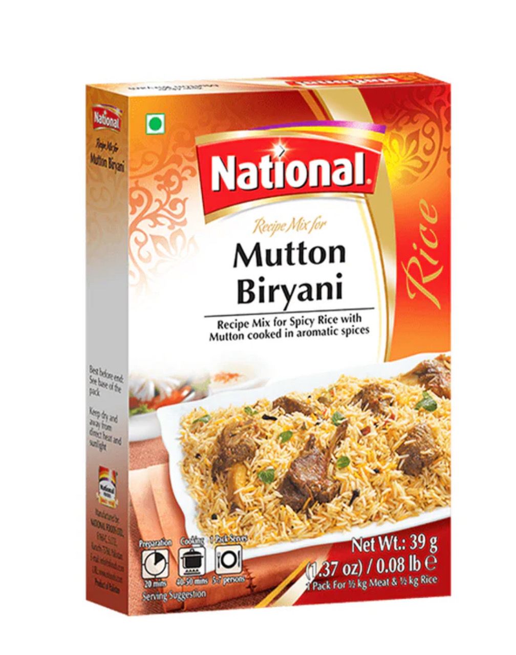 National Biryani Masala 39gx2