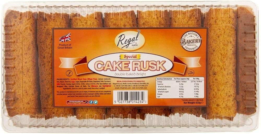 Regal Cake Rusk Special 500g