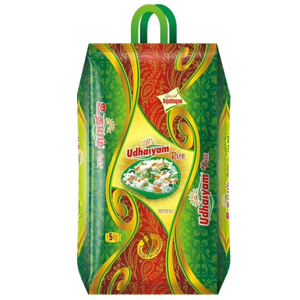 Udhaiyam Ponni Boiled Rice 10kg (Rajabhogam)