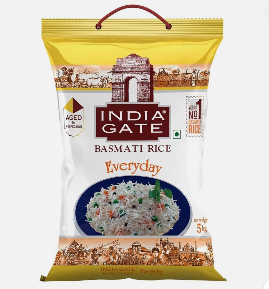 India Gate Basmati Rice Everyday 5kg