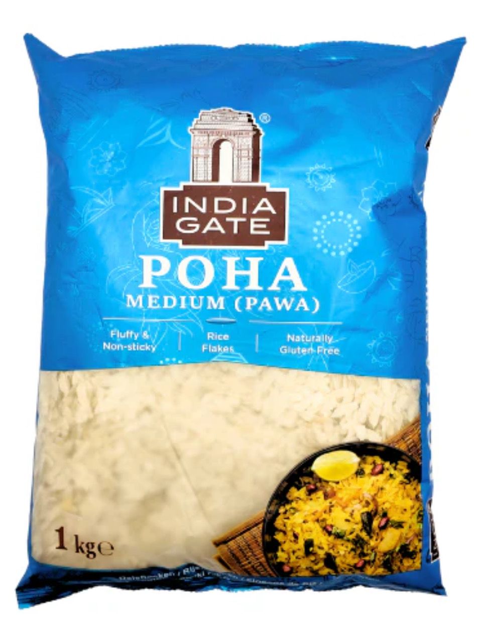 India Gate Poha Medium 1 Kg