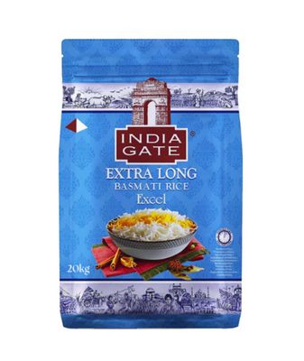 India Gate Extra Long Basmati Rice 20kg