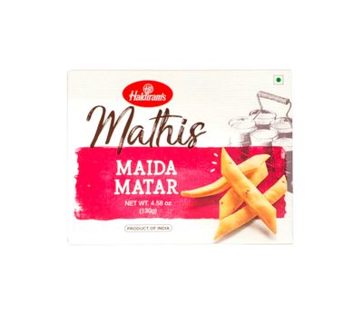 Haldiram’s Mathis Maida Matar 130gm