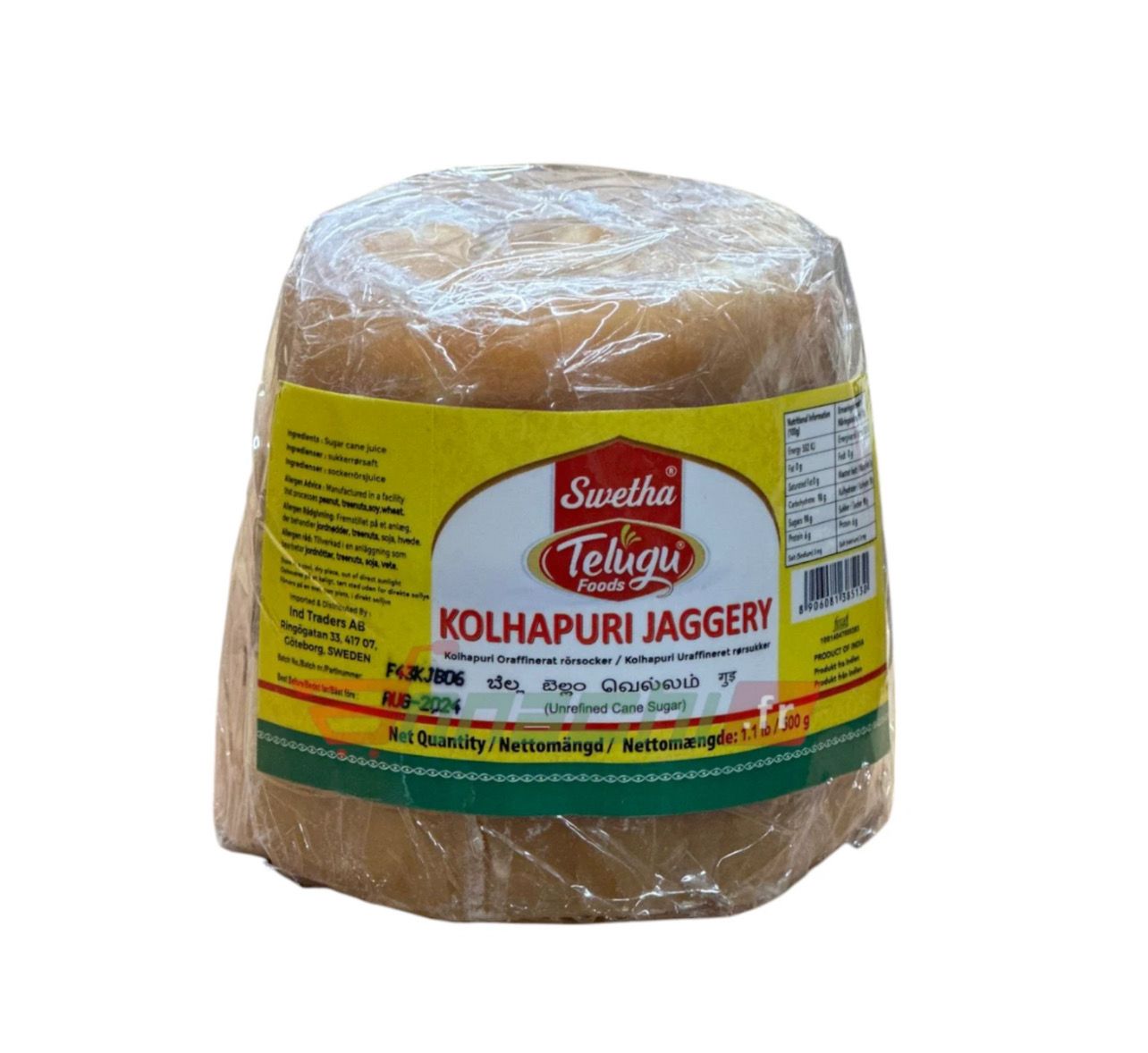 Telegu Kolhapuri Jaggery 500gm