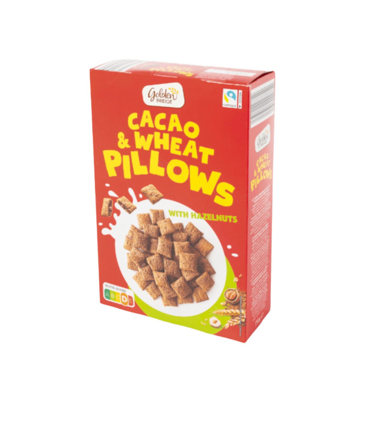 Golden Bridge Cacao And Wheat Pillows 750gm