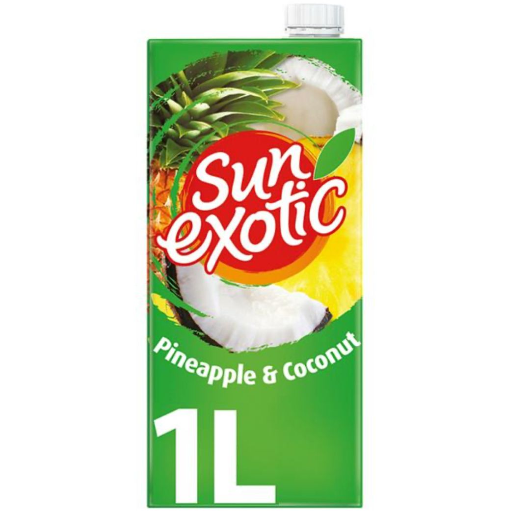 Sun Exotic Pineapple And Coconut Juice 1L