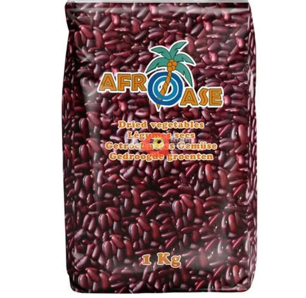 Afroase Dark Red Kidney Beans 1 Kg