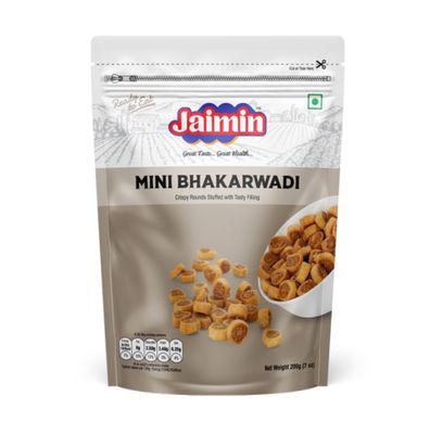 Jaimin Mini Bhakarwadi 200g