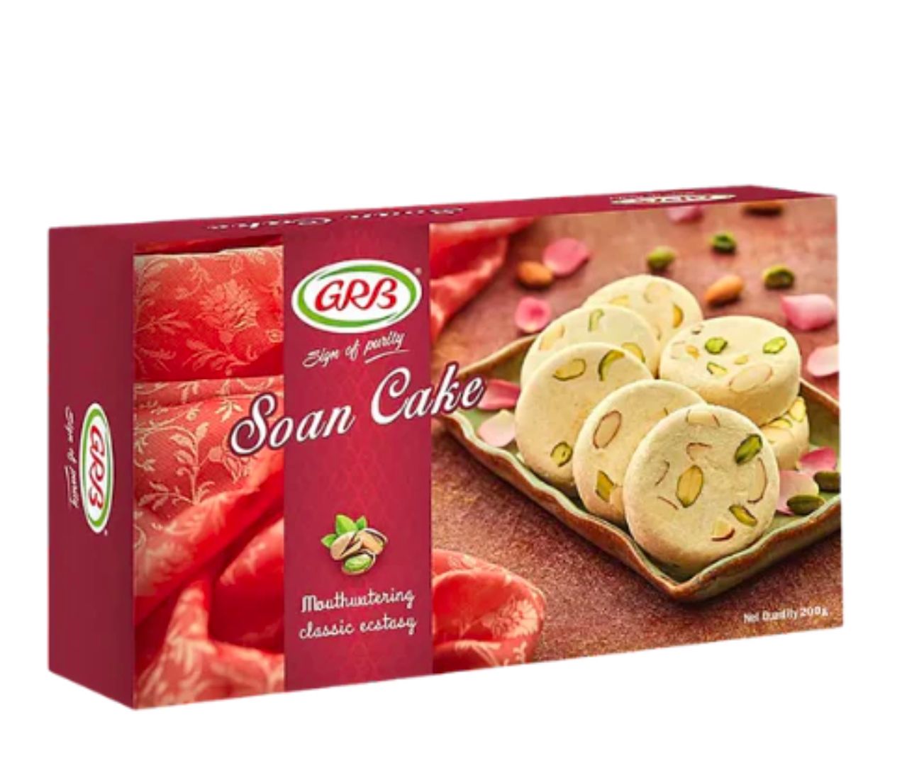 GRB Elaichi Soan Cake 200g