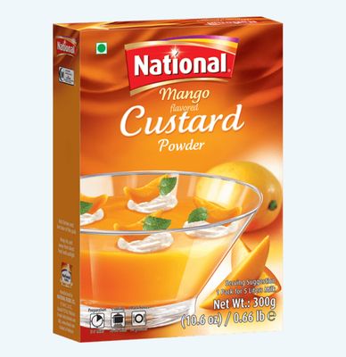 National Mango Flavoured Custard Powder 300g