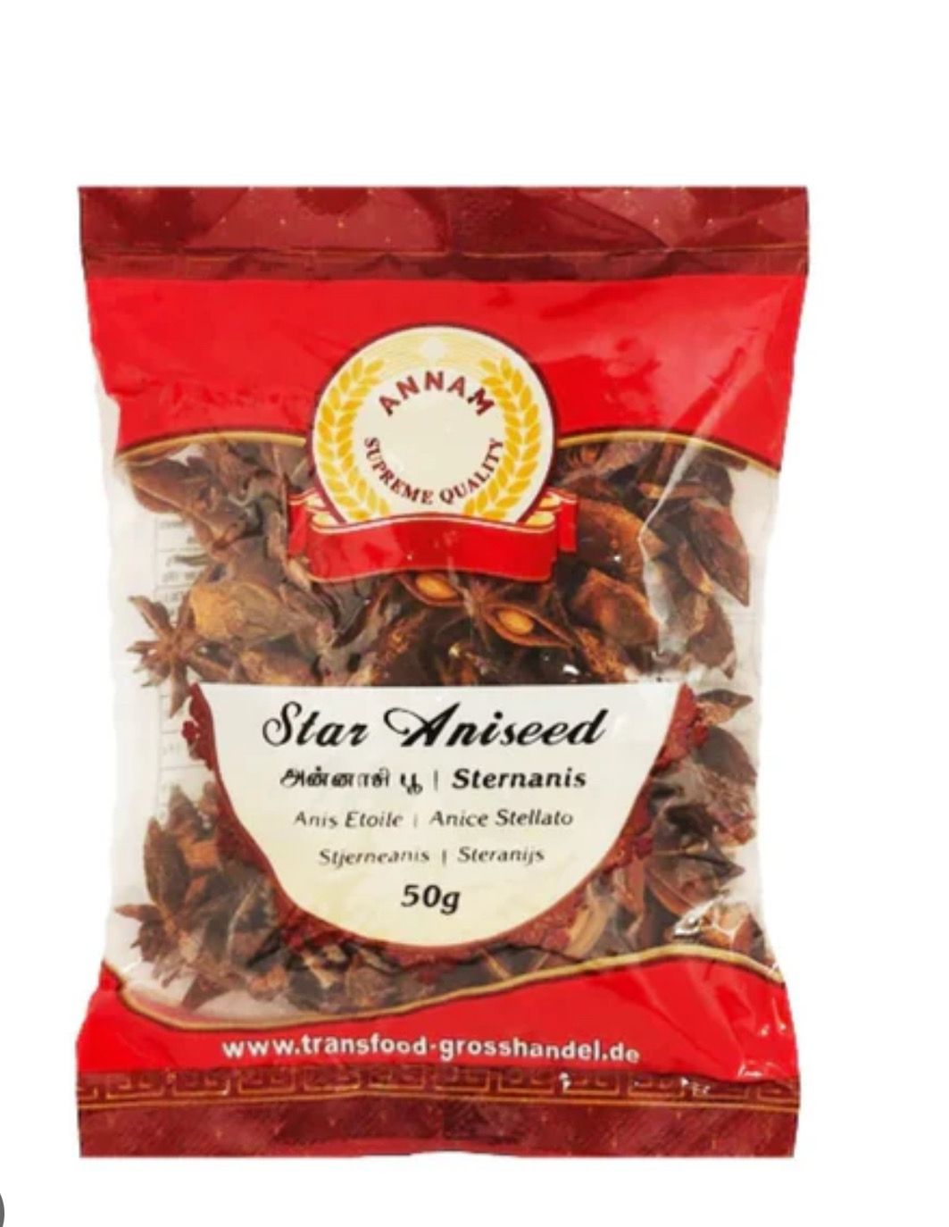 Annam Star Aniseed 50g