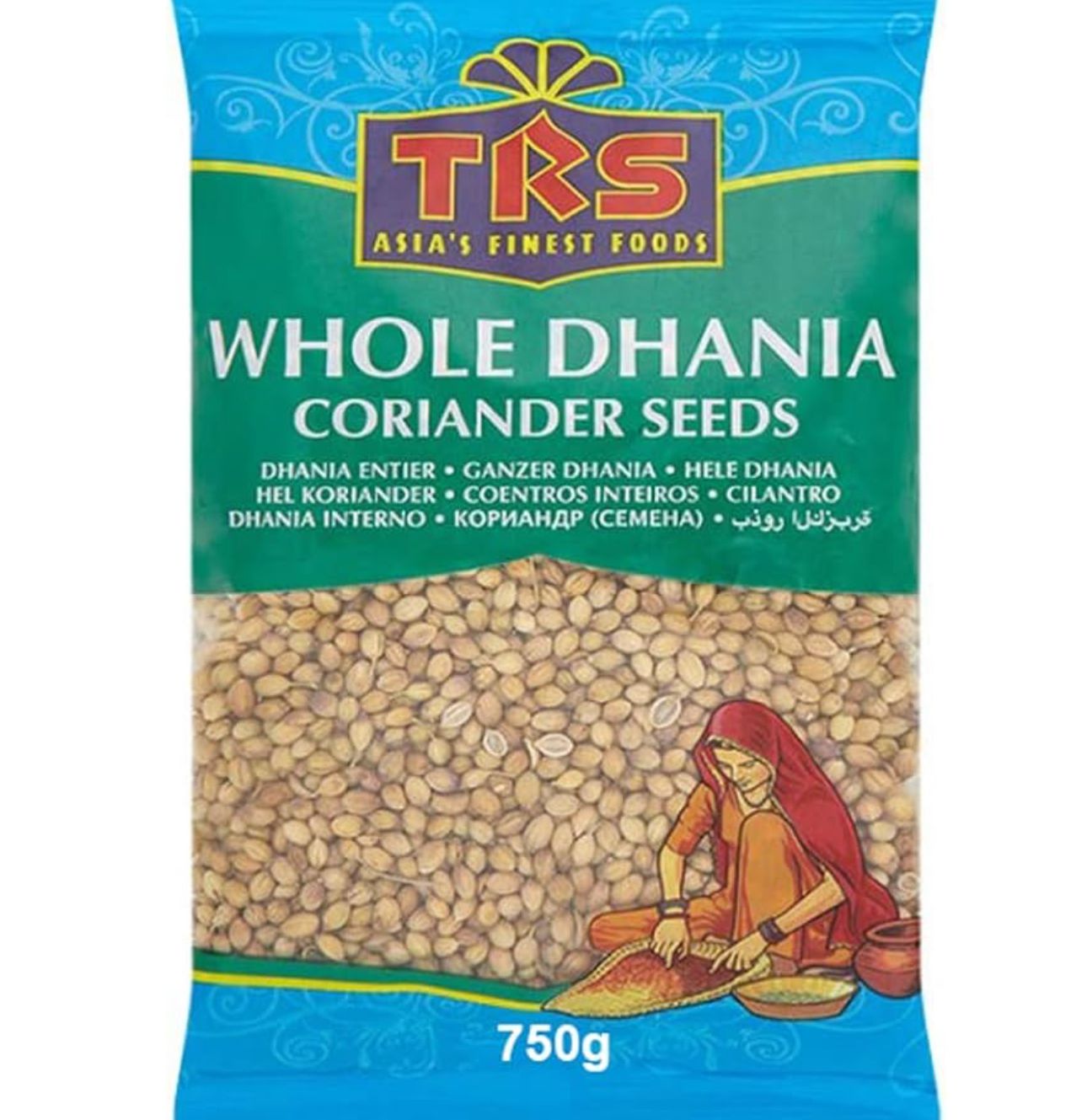 Trs Dhaniya Whole 750g