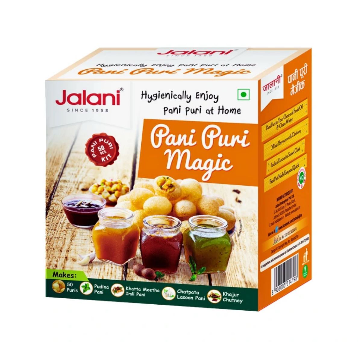 Jalani Panipuri Magic 250g