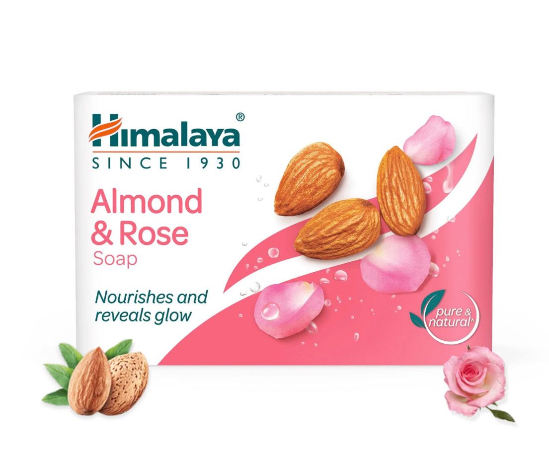Himalaya Almond &amp; Rose Soap 125g