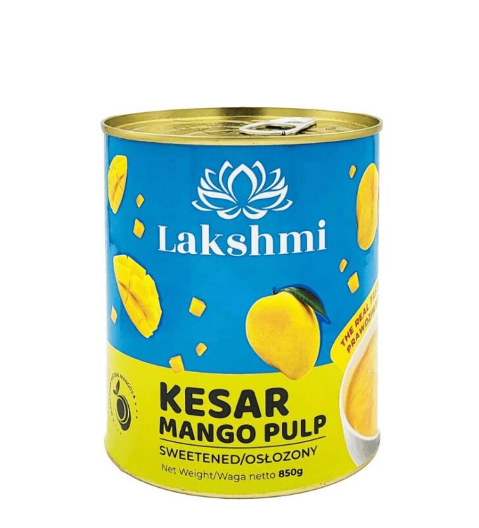 Lakshmi Kesar Mango Pulp 850g
