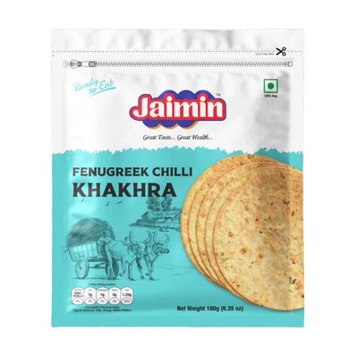 Jaimin Fenugreek Chilli Khakhra 180g
