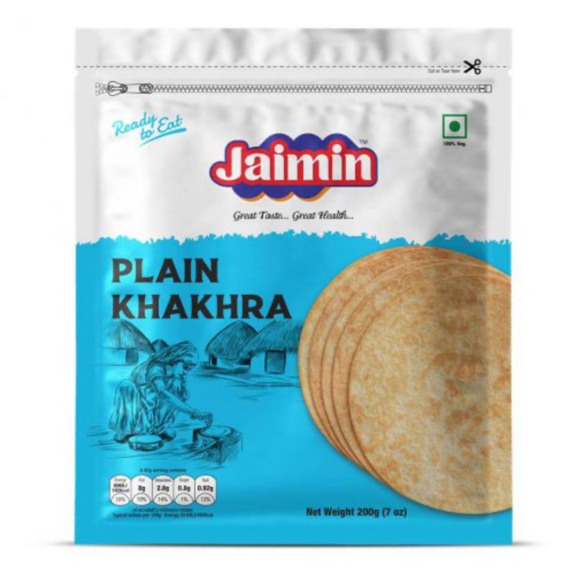 Jaimin Plain Khakhra 200g