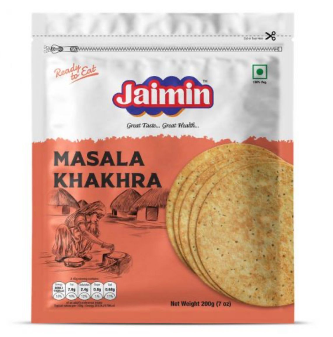 Jaimin Masala Khakhra 200g
