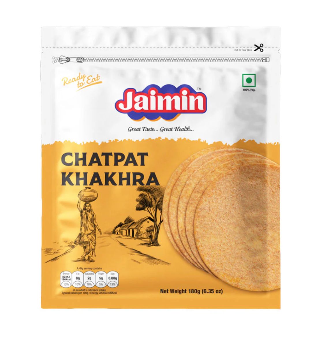 Jaimin Chatpat Khakhra 180g