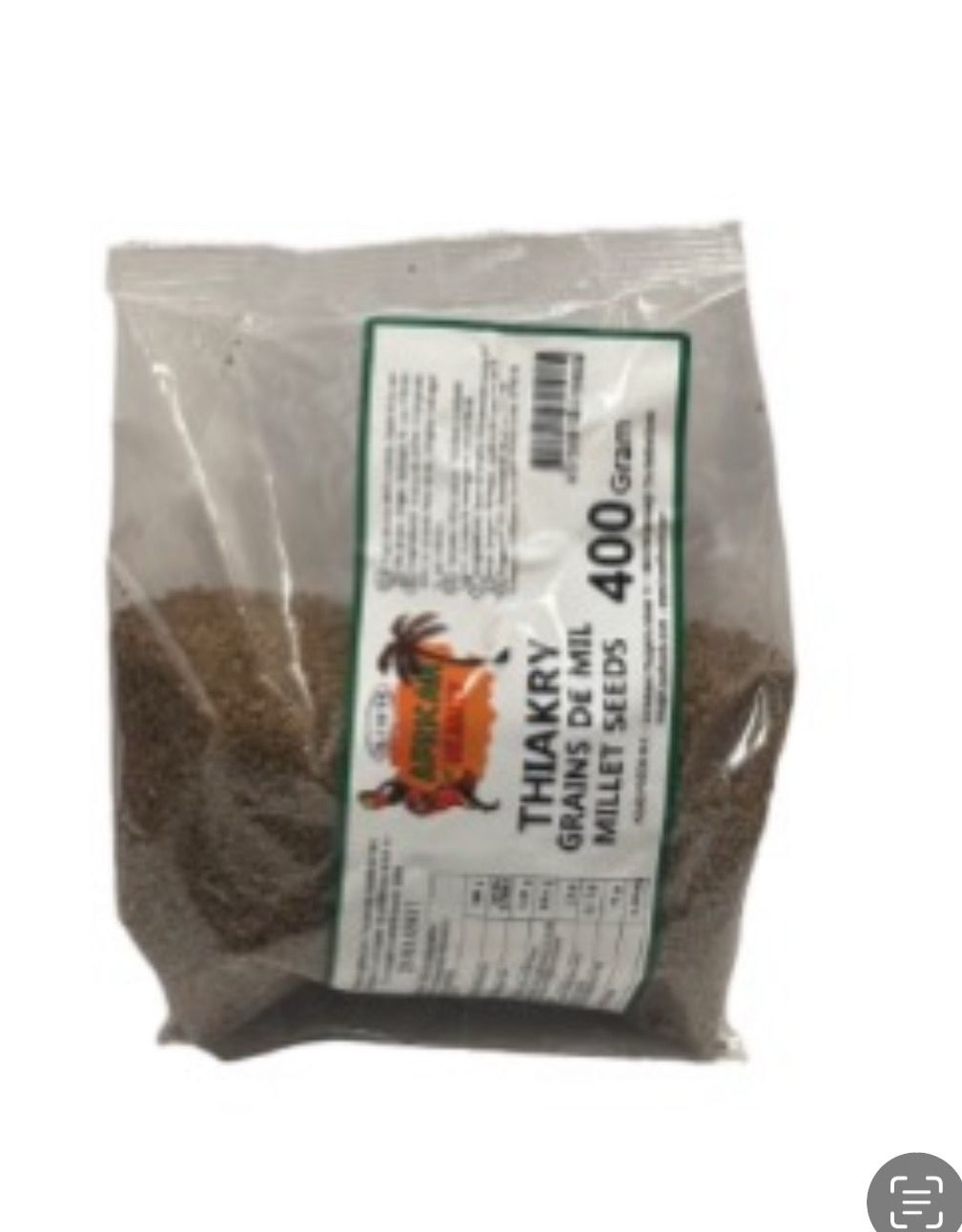 Africa Village Thiakry Grains De Millet 400g