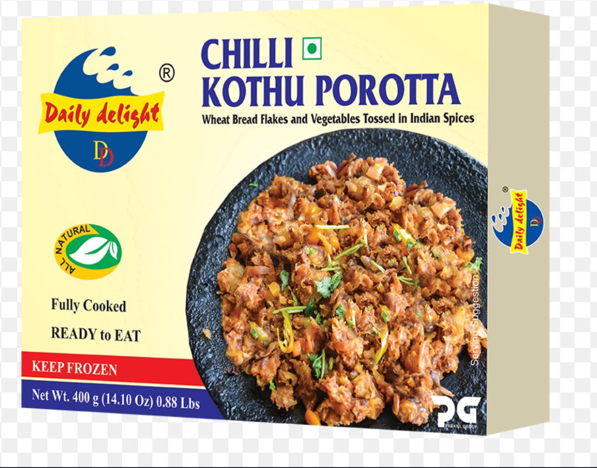 Daily Delight Chilli Kothu Porotta 400g