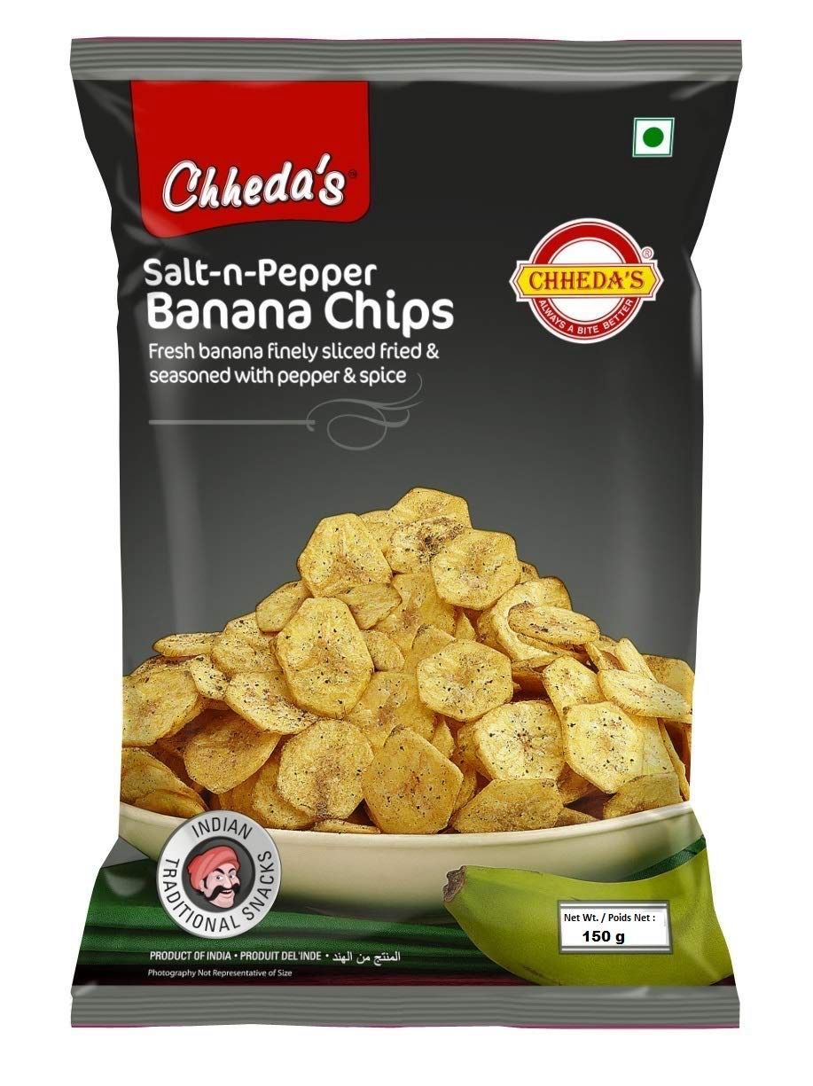 Chheda’s Banana Chips Salt&amp;Pepper 170g