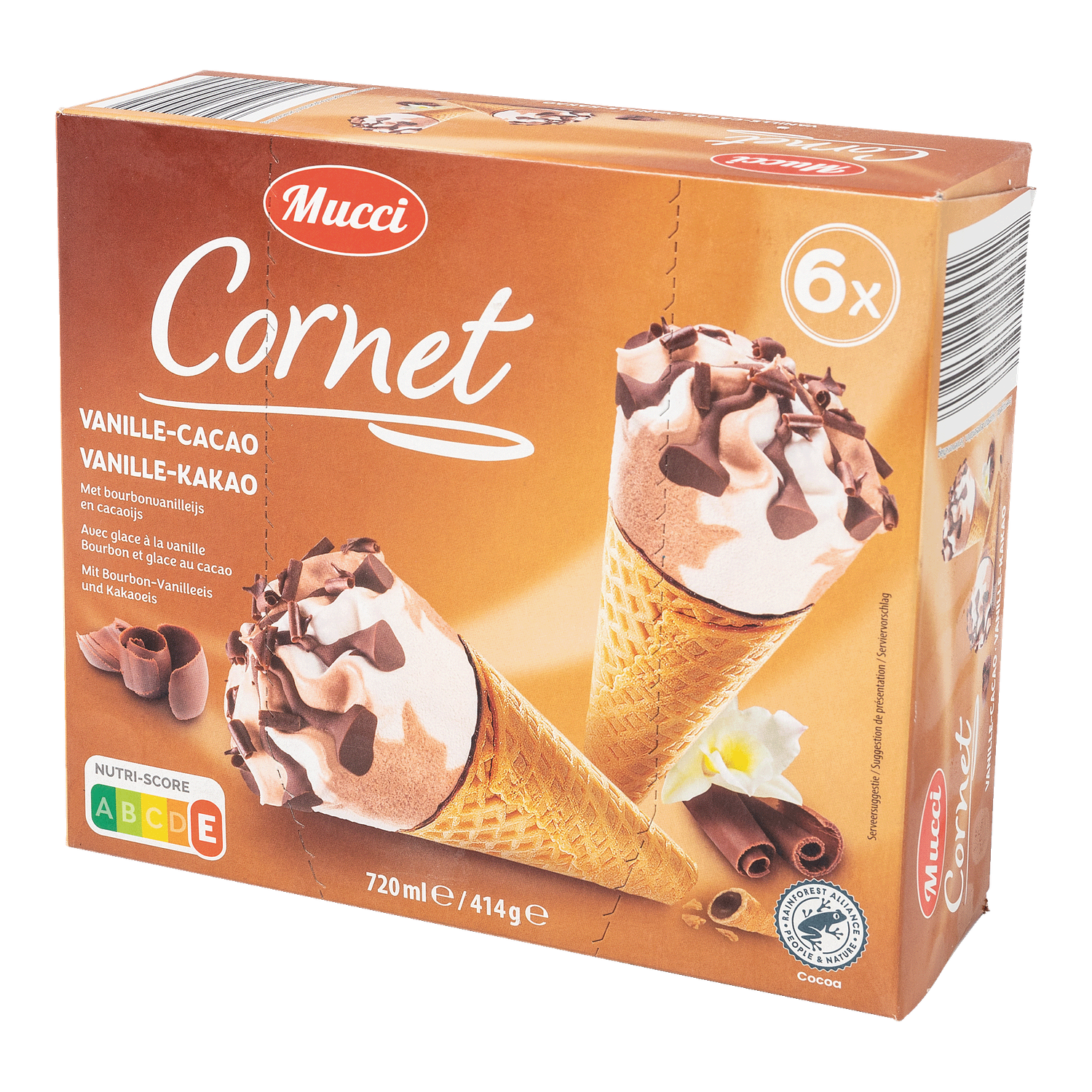 Mucci Cornet 6*120ml
