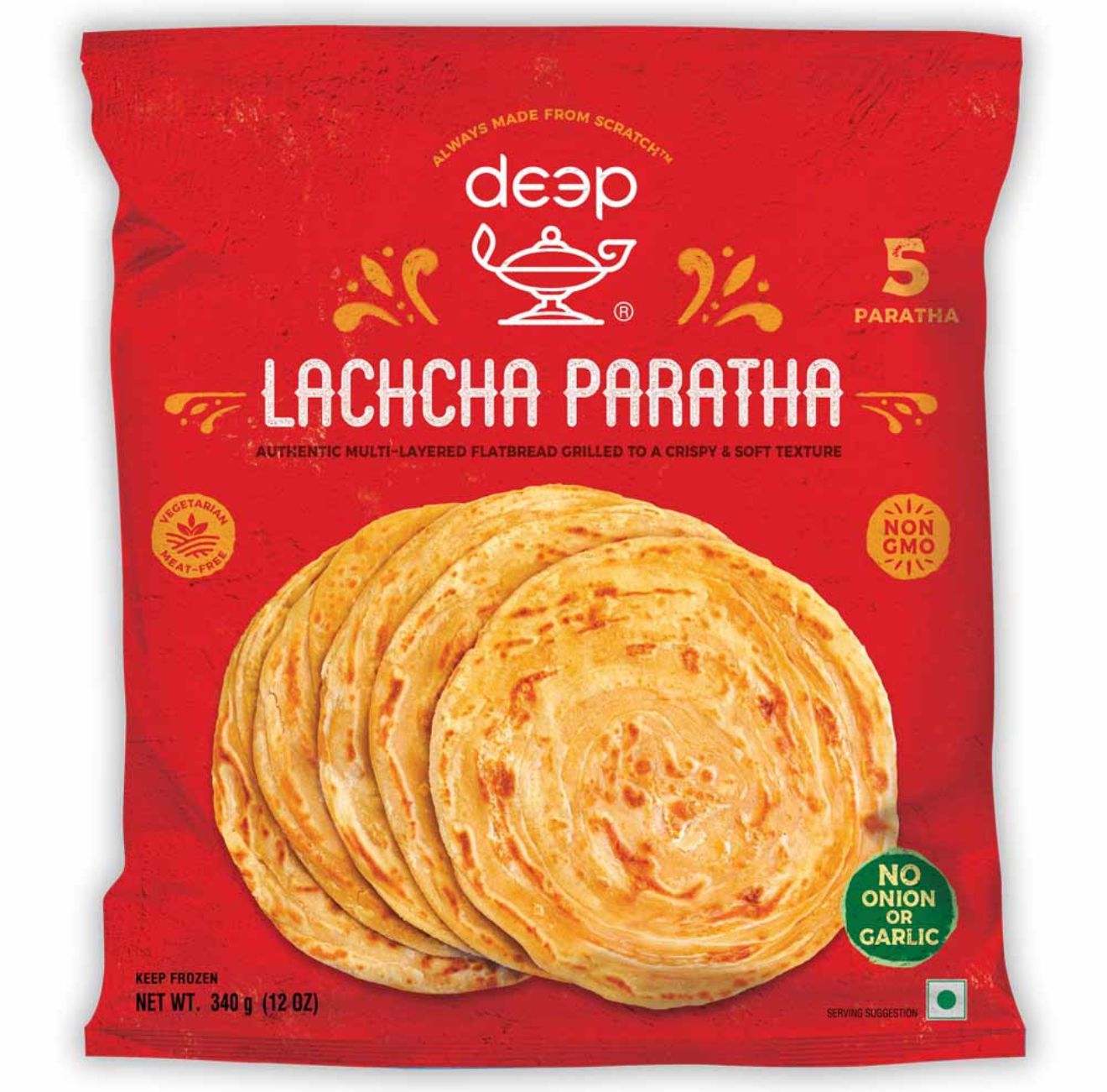 Deep Lachcha Paratha 340g