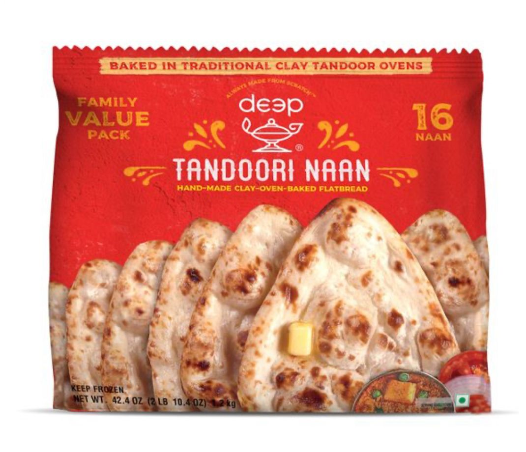 Deep Garlic Naan 1,2 Kg