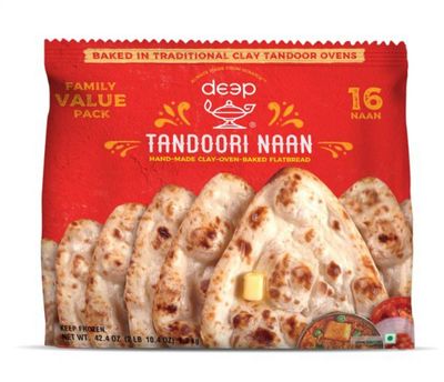 Deep Garlic Naan 1,2 Kg
