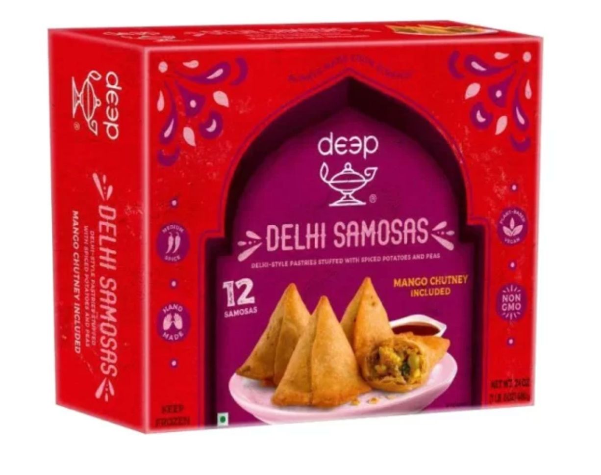 Deep Delhi Samosas 12 Pcs 680g