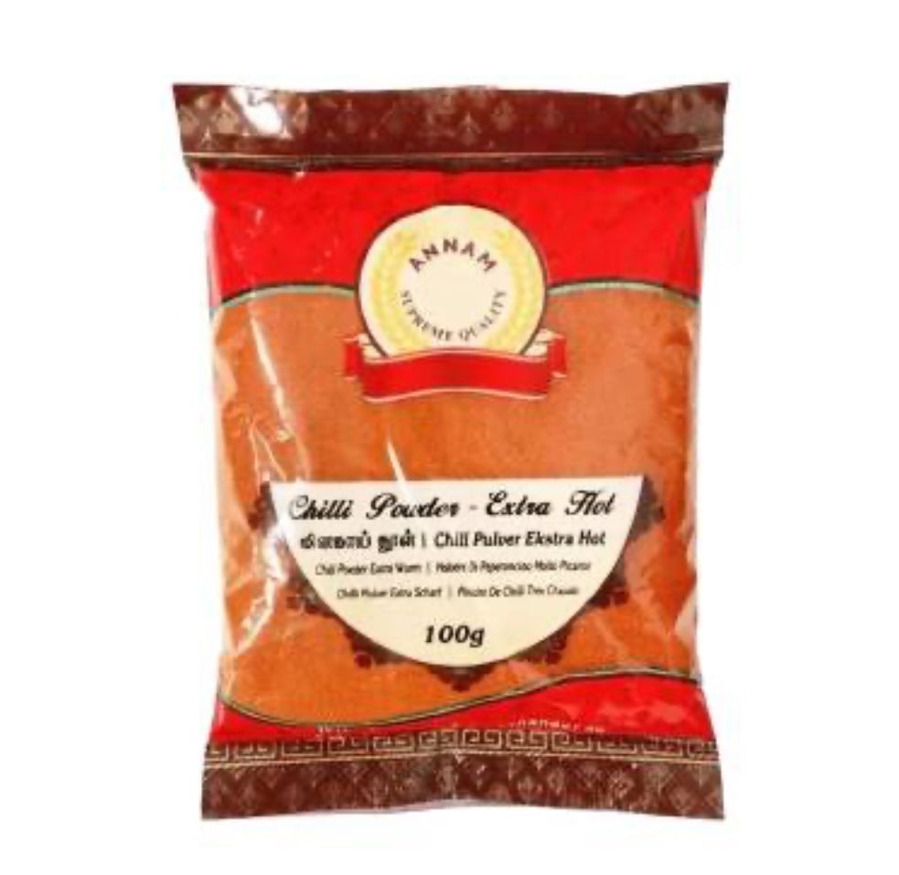 Annam Chilli Powder Extra Hot 100g