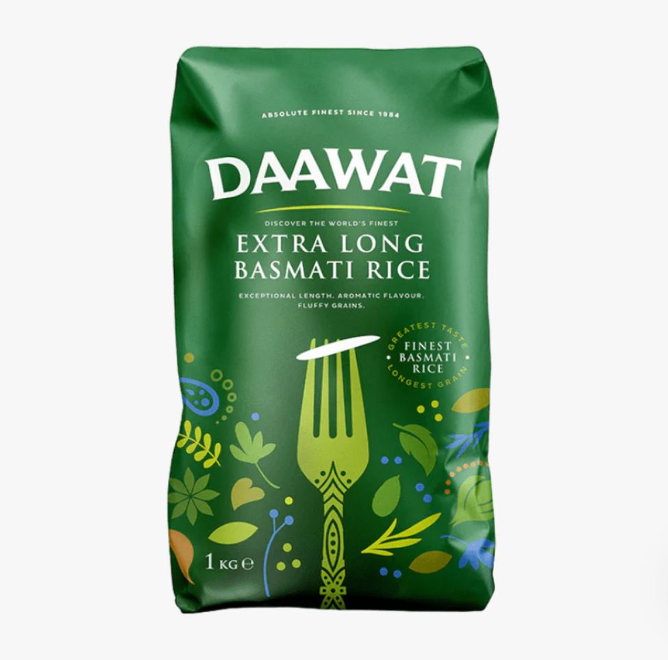 Daawat Extra Long Basmati Rice 1 Kg