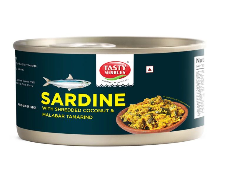 TN Sardines With Shreded Coconut And Malabar Tamarind 185g