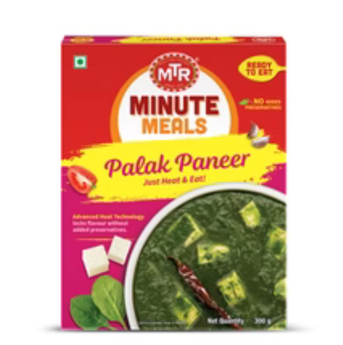Mtr Palak Paneer 300g