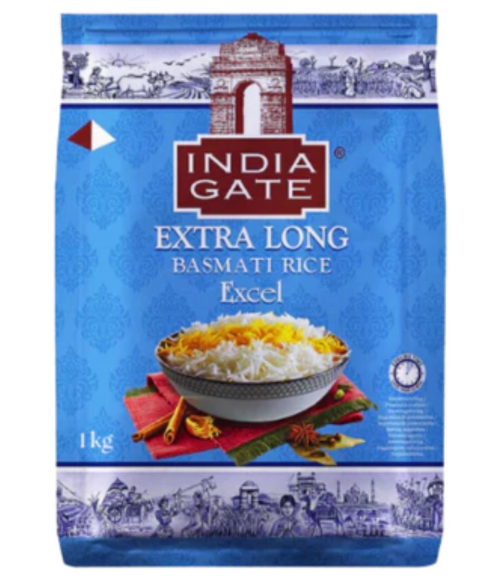 Indiagate Basmati Rice Excel 1 Kg