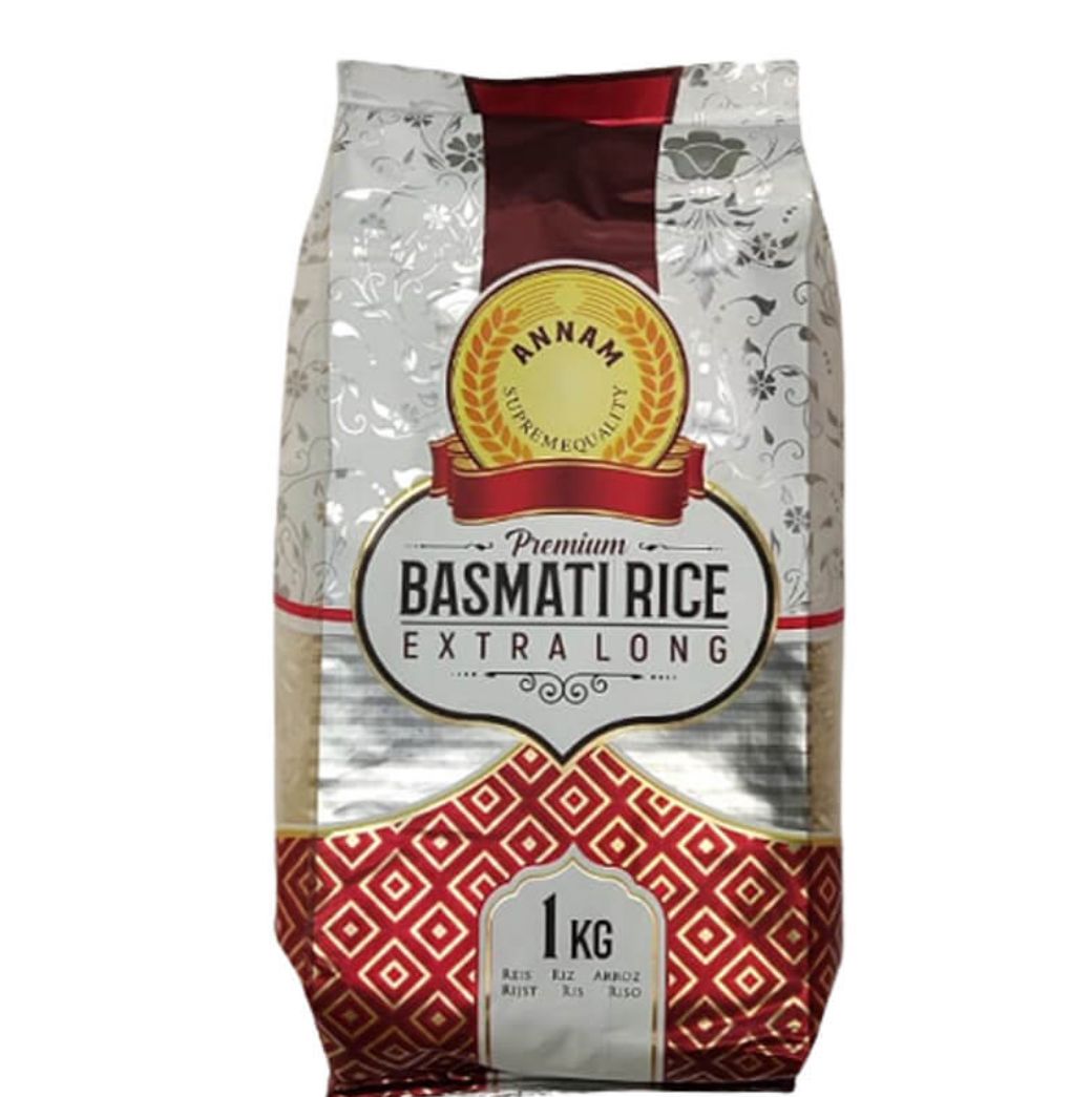 Annam Premium Basmati Rice Extra Long 1 Kg