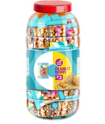 Manimark Peanut Burfi Jar 800g