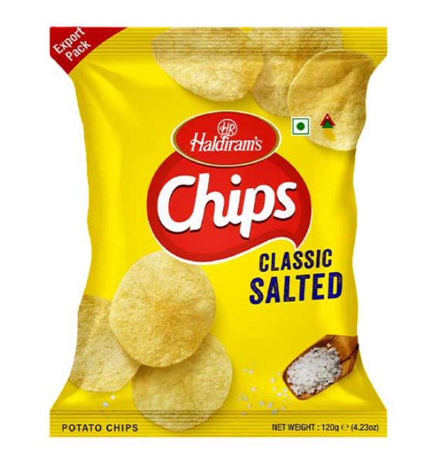 Haldiram’s Chips Classic Salted 120g
