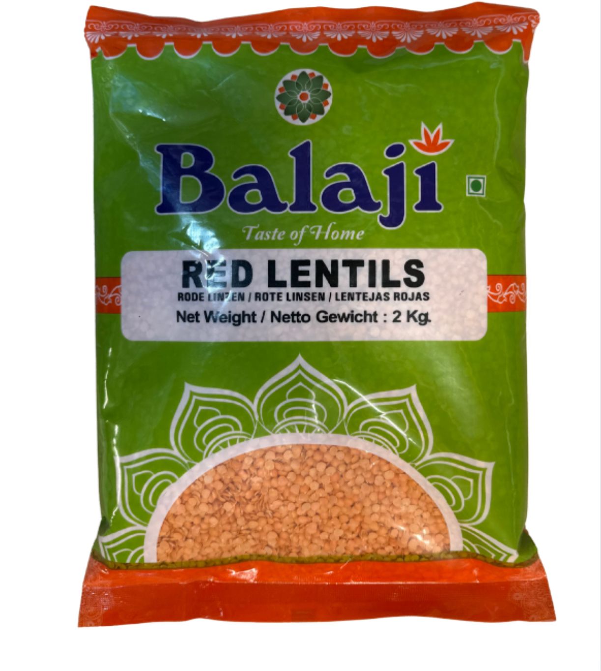 Balaji Red Lentils 2kg