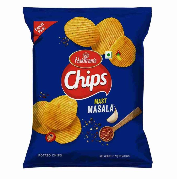 Haldiram’s Chips Mast Masala 120g
