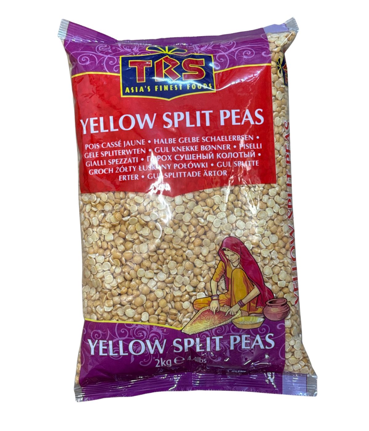 Trs Yellow Split Peas 2 Kg