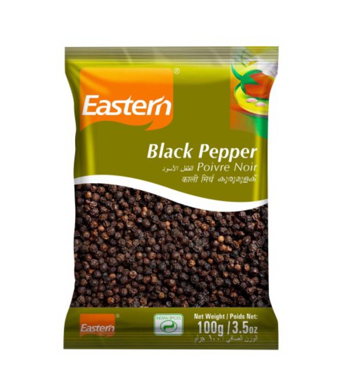 Eastern Black Pepper Whole 100g