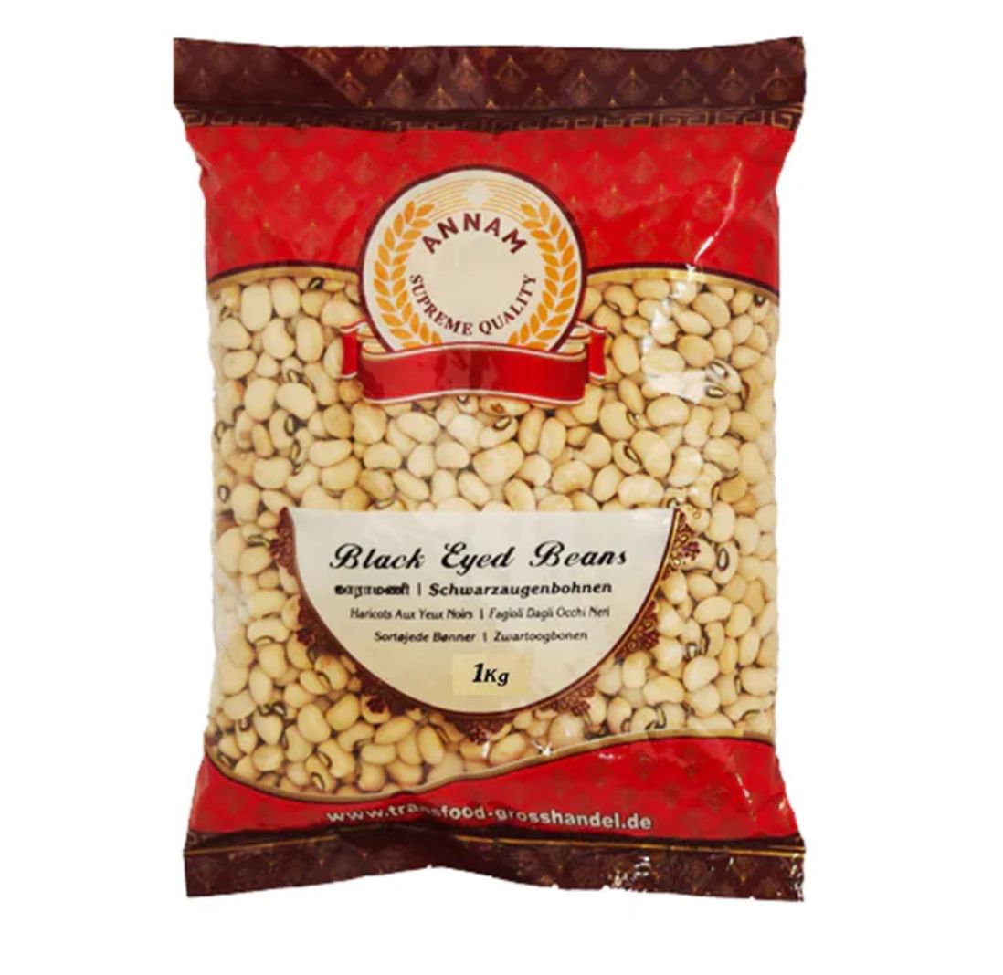 Annam Black Eyed Beans 1 Kg