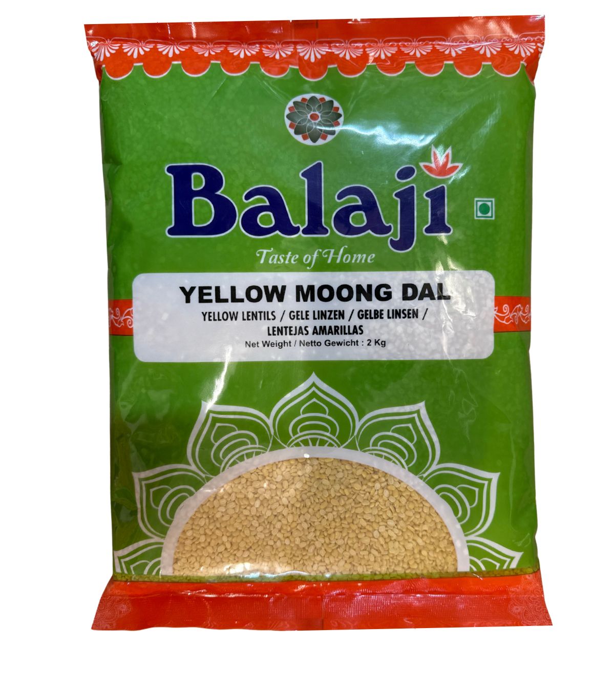 Balaji Yellow Moong Dal 2 Kg