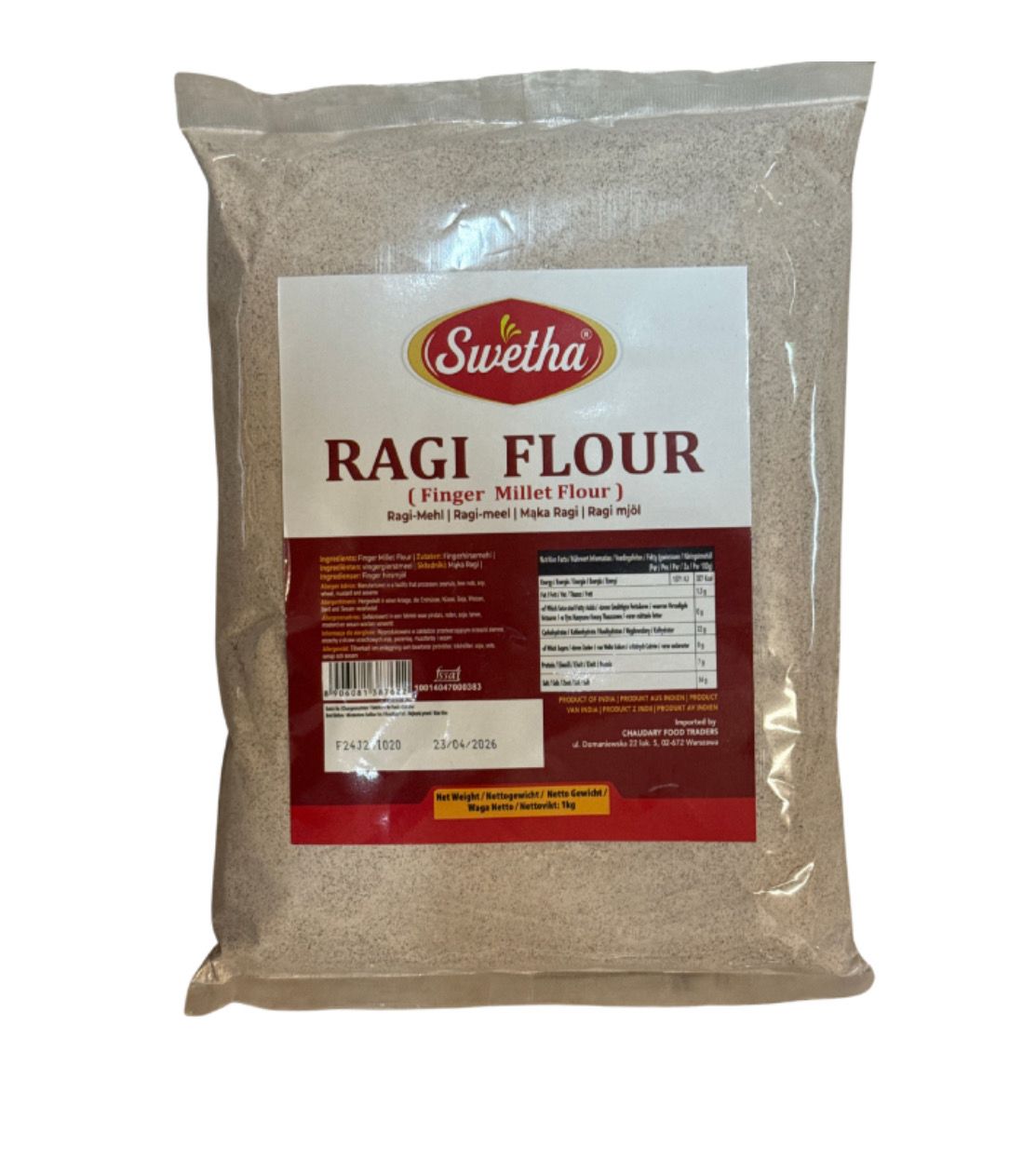 Swetha Ragi Flour 1 Kg