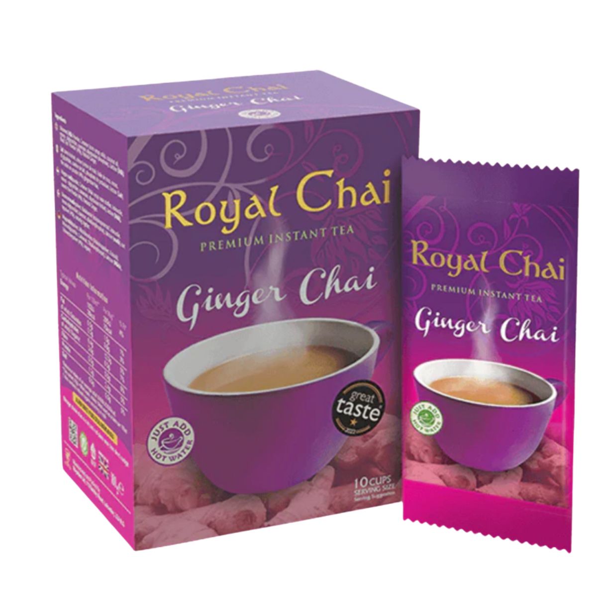 Royal Chai Instant Tea Mix Ginger Chai 180g