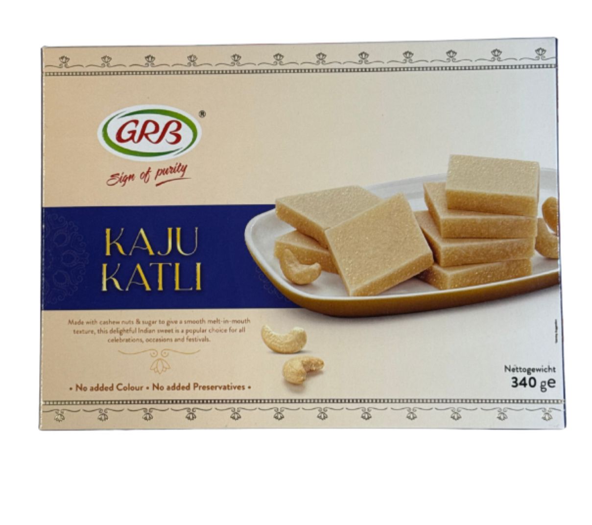 GRB Kaju Katli 340g